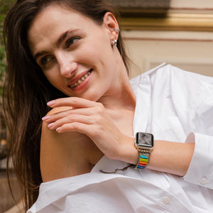 Chakra Energy Apple Watch Strap - Molly's! A Chic and Unique Boutique 
