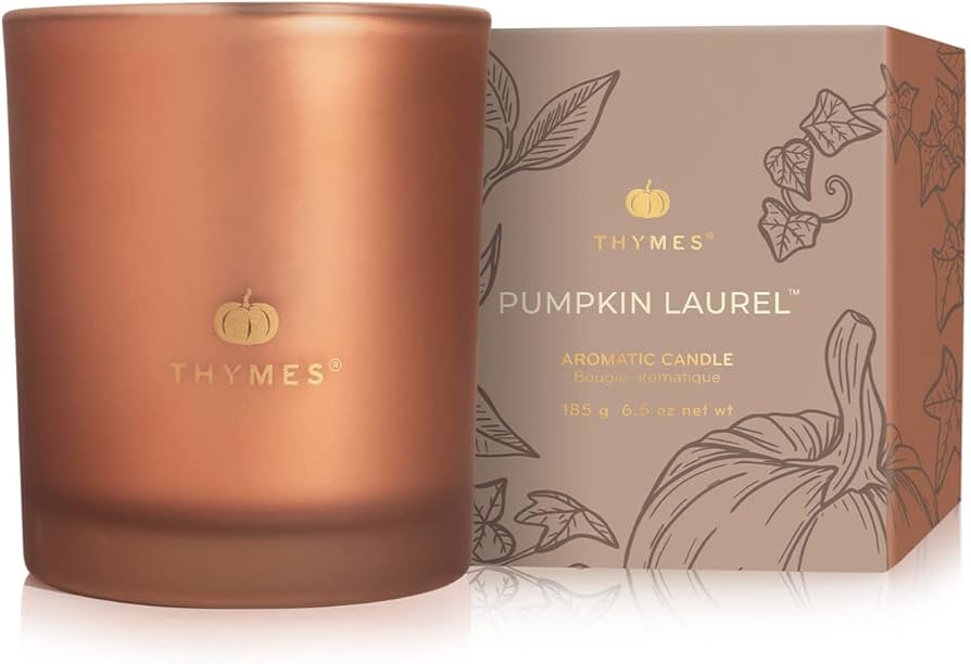 Pumpkin Laurel 6.5 Oz Candle - Molly's! A Chic and Unique Boutique 