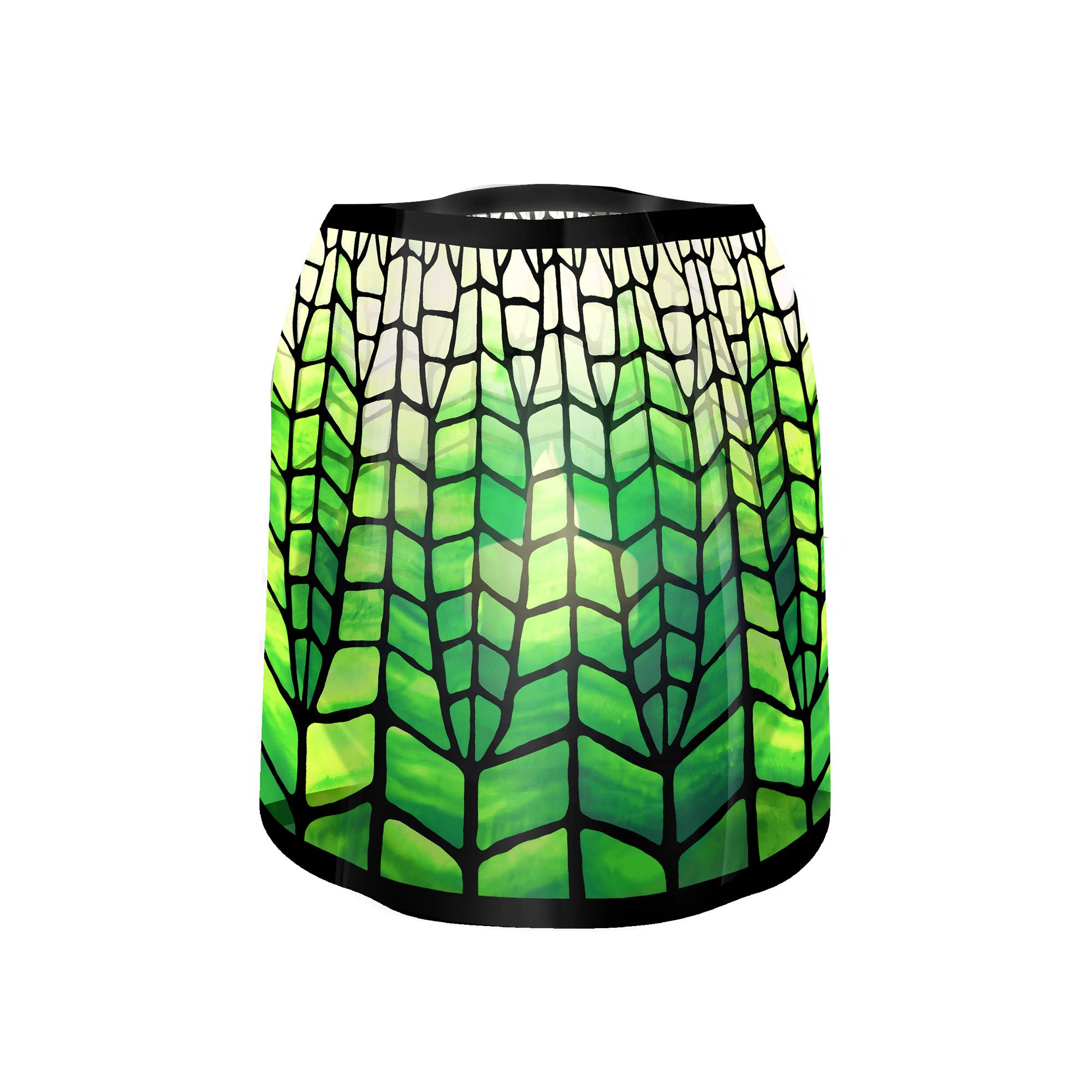 Luminary - Louis C. Tiffany Green Lotus Pagoda - Molly's! A Chic and Unique Boutique 
