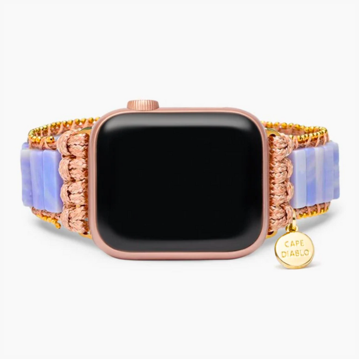 Plum Agate Apple Watch Strap - Molly's! A Chic and Unique Boutique 