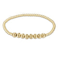 Dignity Beaded Bliss 2.5mm Bead Bracelet - 5mm Gold - Molly's! A Chic and Unique Boutique 