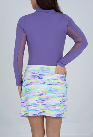 JESSIE PRINT LAYERED SKORT