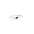 Geometric Stacker Ring Marquise