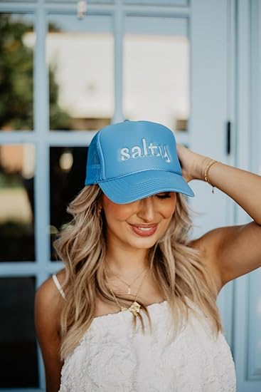 SALTY TRUCKER HAT - Molly's! A Chic and Unique Boutique 