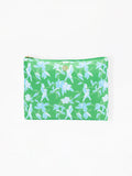 TRAVEL POUCH- TIKI TROPICS GREEN