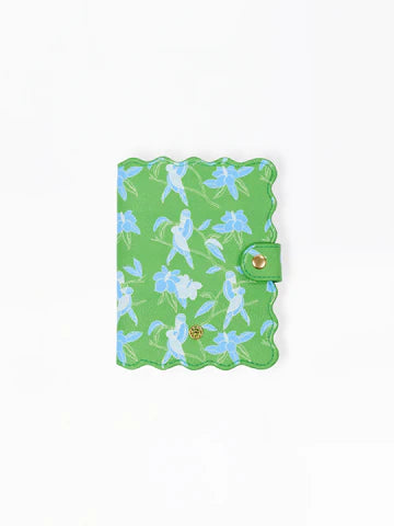 PASSPORT COVER- TIKI TROPICS GREEN
