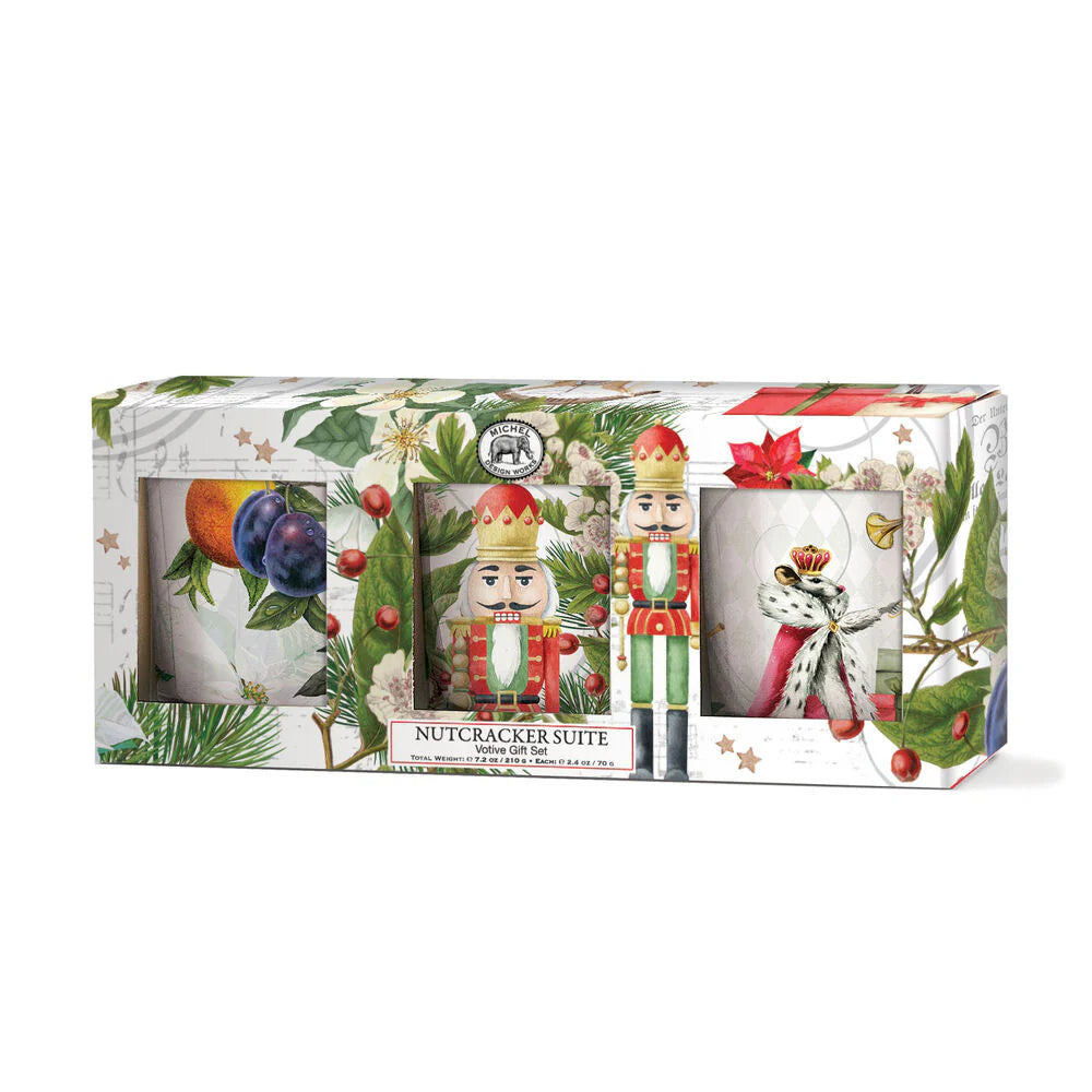 *NUTCRACKER VOTIVE CANDLE SET - Molly's! A Chic and Unique Boutique 
