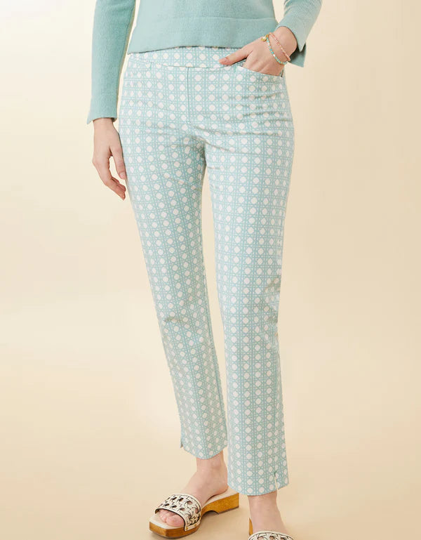 MAREN PULL-ON PANT CALM WATERS SURF CANE - Molly's! A Chic and Unique Boutique 