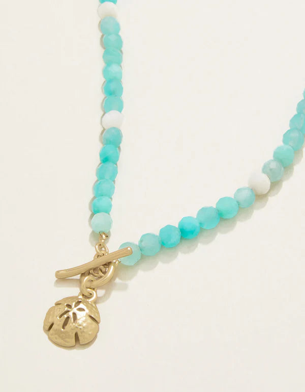 CALM WATERS NECKLACE AMAZONITE - Molly's! A Chic and Unique Boutique 