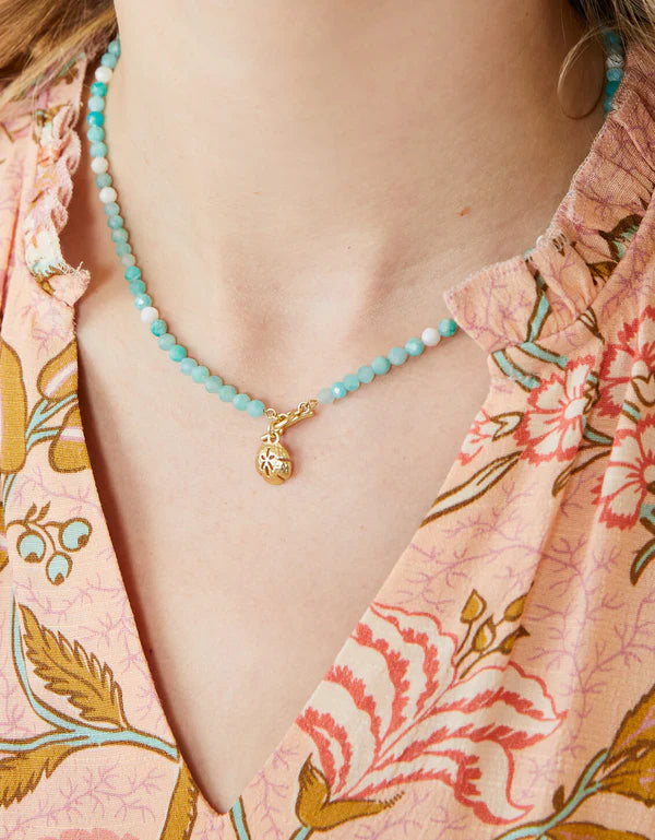 CALM WATERS NECKLACE AMAZONITE - Molly's! A Chic and Unique Boutique 