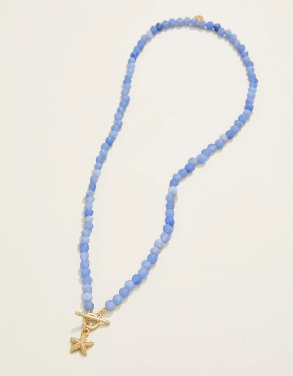 CALM WATERS NECKLACE BLUE AVENTURINE - Molly's! A Chic and Unique Boutique 