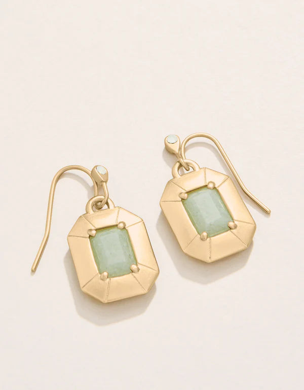 CHATEAU EARRINGS- FROSTY GREEN - Molly's! A Chic and Unique Boutique 