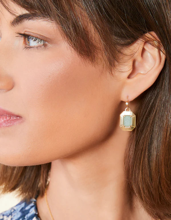 CHATEAU EARRINGS- FROSTY GREEN - Molly's! A Chic and Unique Boutique 