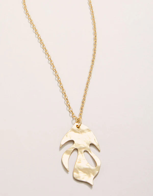 KAI LEAF NECKLACE 28'' - Molly's! A Chic and Unique Boutique 