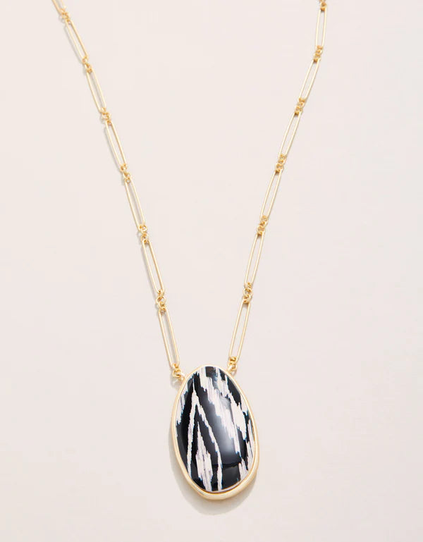 SATULAH NECKLACE 28" BLACK