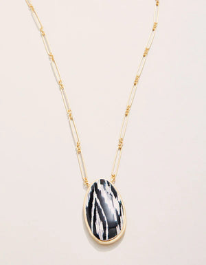 SATULAH NECKLACE 28" BLACK