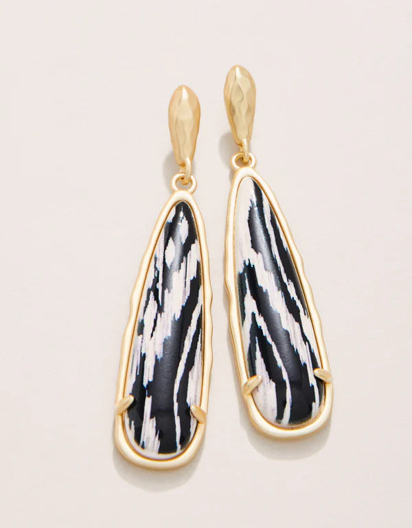 SATULAH DRIP EARRINGS BLACK