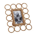 LARGE SEAGRASS LINK PHOTO FRAME - Molly's! A Chic and Unique Boutique 