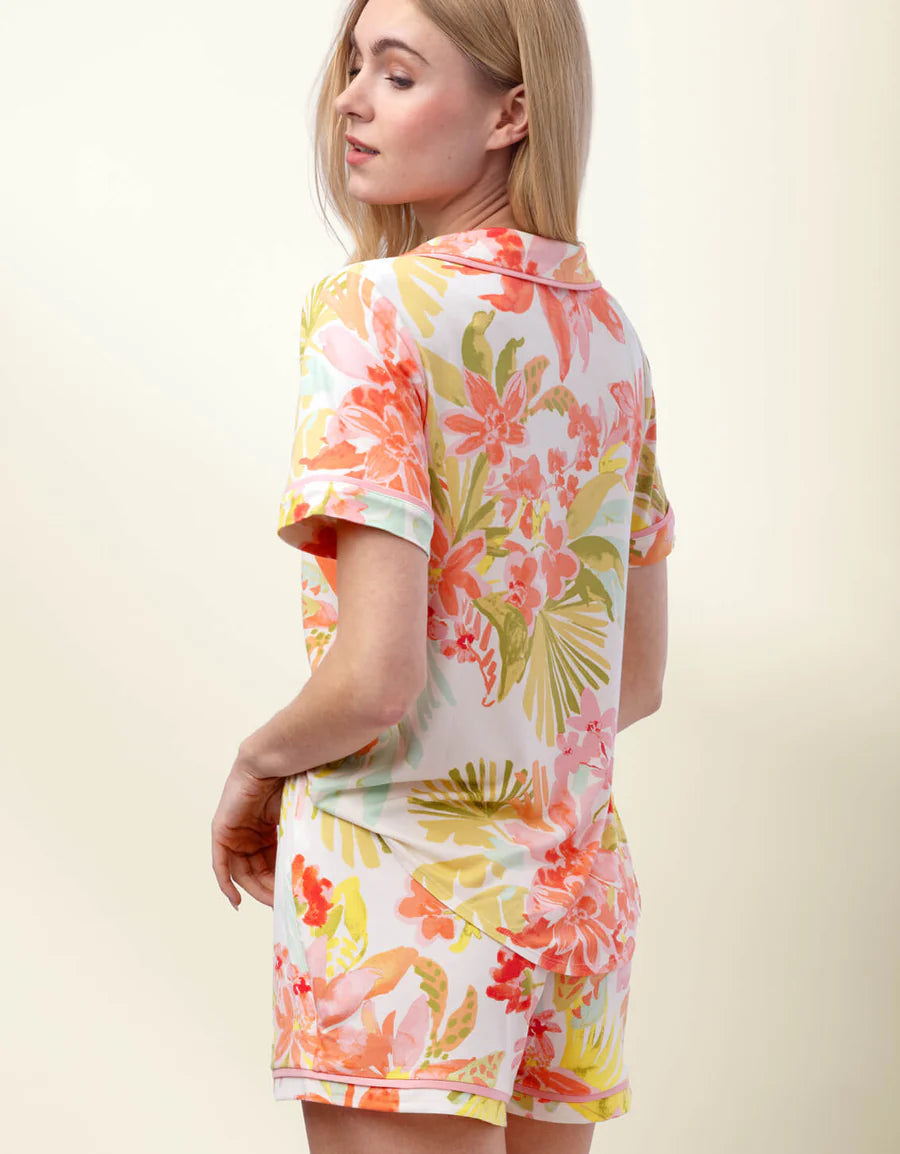 PAJAMA SHORT- CASTILLO TROPICAL - Molly's! A Chic and Unique Boutique 