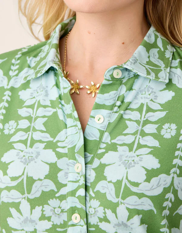 JOELLE POLO DRESS- LIGHTNER GARDEN VINE - Molly's! A Chic and Unique Boutique 
