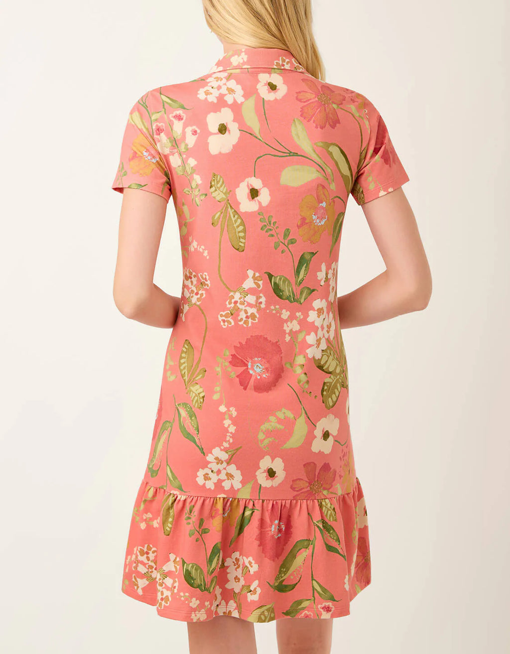 JOELLE POLO DRESS- LIGHTNER GARDEN PINK - Molly's! A Chic and Unique Boutique 