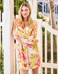 PAJAMA SLEEP SHIRT- CASTILLO TROPICAL - Molly's! A Chic and Unique Boutique 