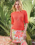 SOFIA FRINGE SWEATER- EMBERGLOW - Molly's! A Chic and Unique Boutique 