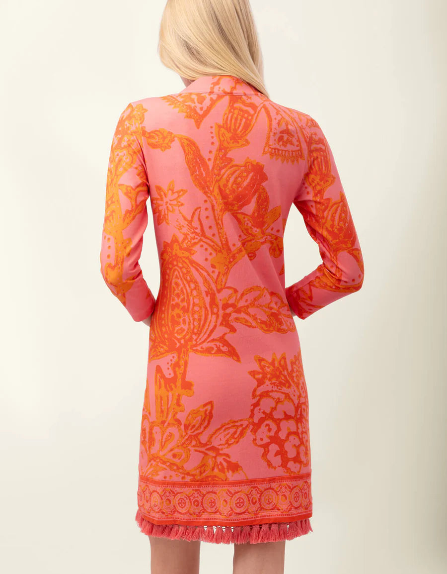 KIT JERSEY DRESS CASTILLO JACOBEAN SPICE - Molly's! A Chic and Unique Boutique 