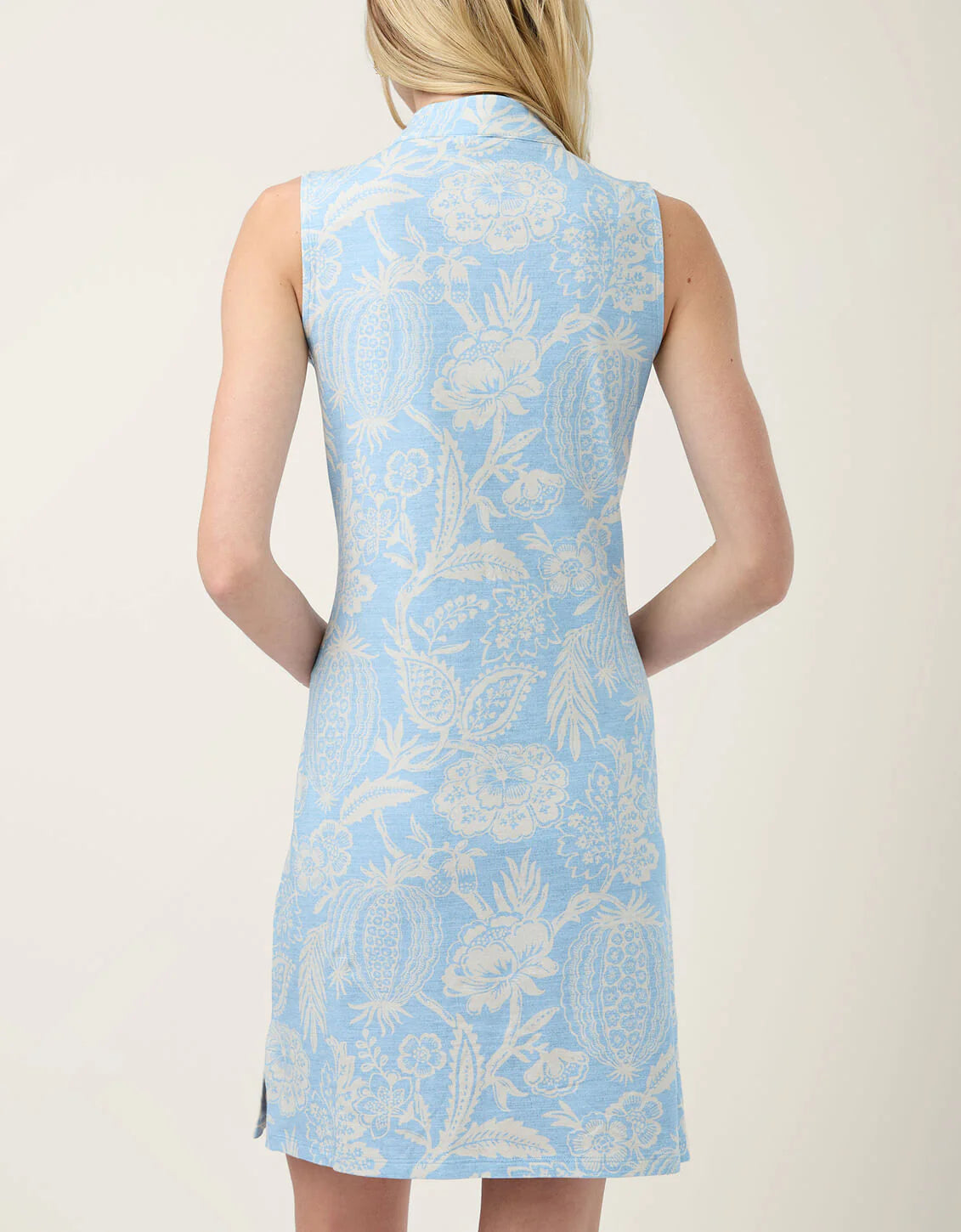 SLEEVELESS TUNIC DRESS- FLAGLER PODS SKY - Molly's! A Chic and Unique Boutique 