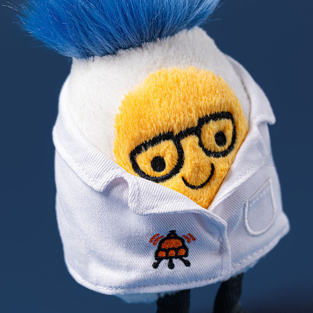 Amuseables Boiled Egg Scientist Outfit Jellycat