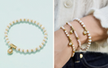 ALIJOY STRETCH BRACELET CREAM 6MM