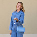 DARCY CROSSBODY- FADED DENIM - Molly's! A Chic and Unique Boutique 