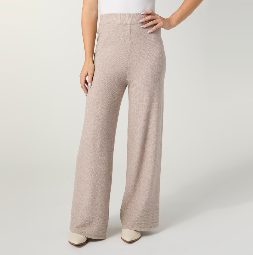Arvilla Sweater Pant with Border Detail - Molly's! A Chic and Unique Boutique 