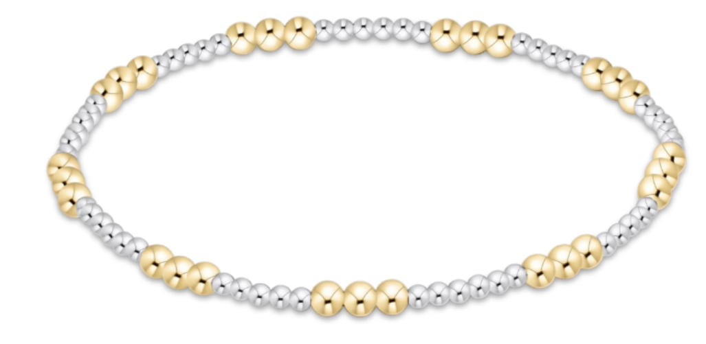 JOY MIXED METAL 3MM BRACELET - Molly's! A Chic and Unique Boutique 