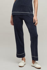 COZYCHIC ULTRA LITE CONTRAST STRIPE RIB ANKLE PANT - Molly's! A Chic and Unique Boutique 