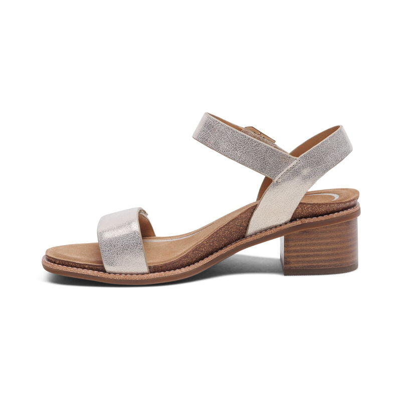 MAE ADJUSTABLE QUARTER STRAP HEEL - Molly's! A Chic and Unique Boutique 