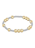 Hope Unwritten 6mm Bead Bracelet- Mixed Metal - Molly's! A Chic and Unique Boutique 