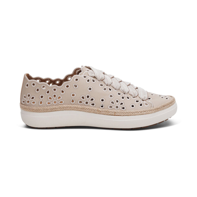 CHARLOTTE LACE UP SNEAKER- TAN - Molly's! A Chic and Unique Boutique 