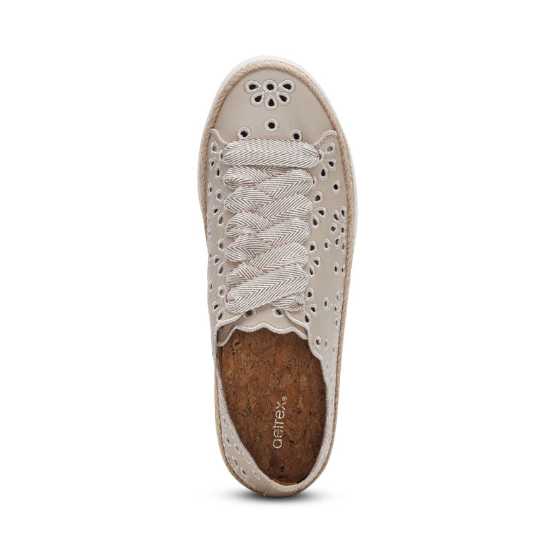 CHARLOTTE LACE UP SNEAKER- TAN - Molly's! A Chic and Unique Boutique 