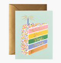 CAKE SLICE BIRTHDAY CARD - Molly's! A Chic and Unique Boutique 