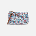 DAISY DAZE LARGE WRISTLET- BATIK BLOOMS CANVAS - Molly's! A Chic and Unique Boutique 