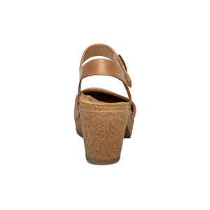 FINLEY CLOSED TOE HEEL - CAMEL