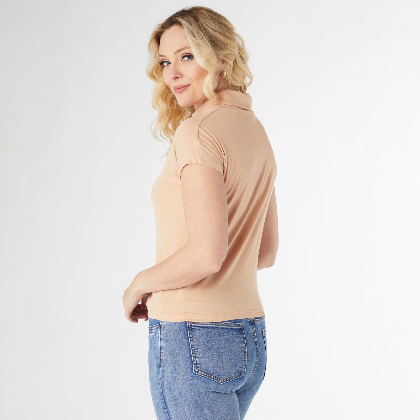 MARLIE HIGH NECK FITTED KNIT TOP - Molly's! A Chic and Unique Boutique 
