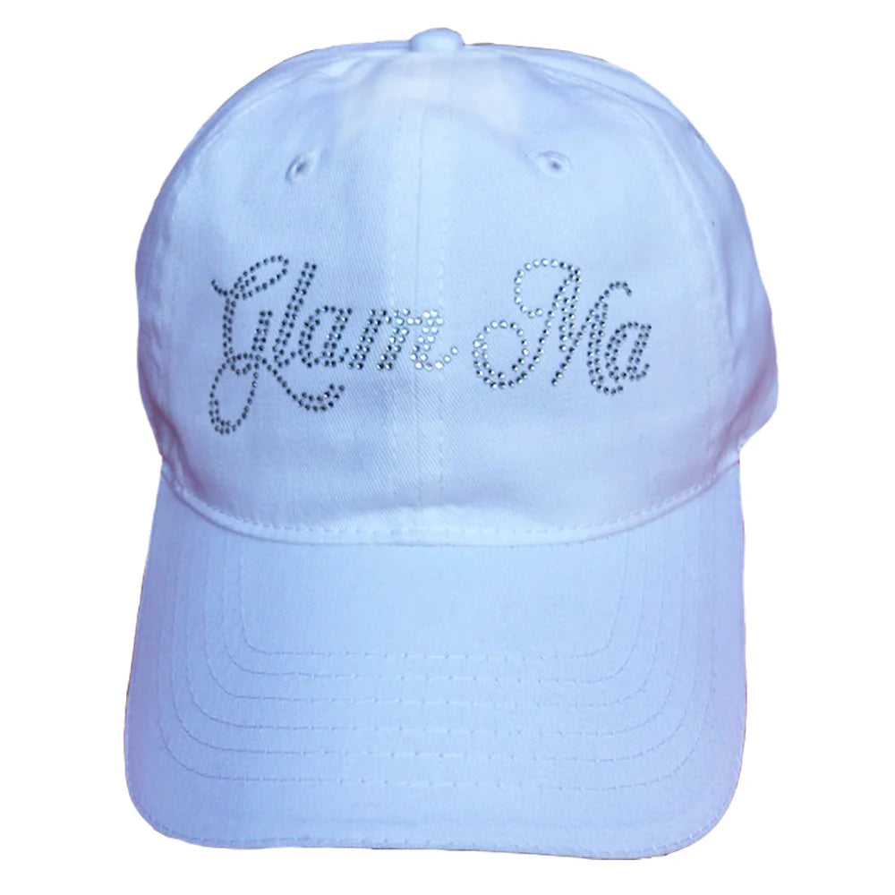 GLAM MA CAP WHITE - Molly's! A Chic and Unique Boutique 