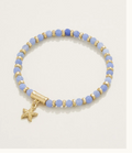 CALM WATERS STRETCH BRACELET BLUE AVENTURINE