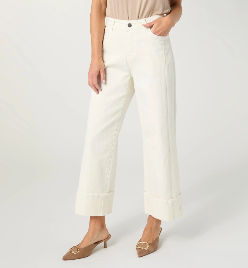 Avante Wide Ankle with Front Seam Pant