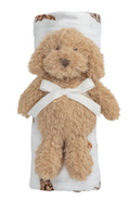 DOODLE SWADDLE AND RATTLE SET - Molly's! A Chic and Unique Boutique 