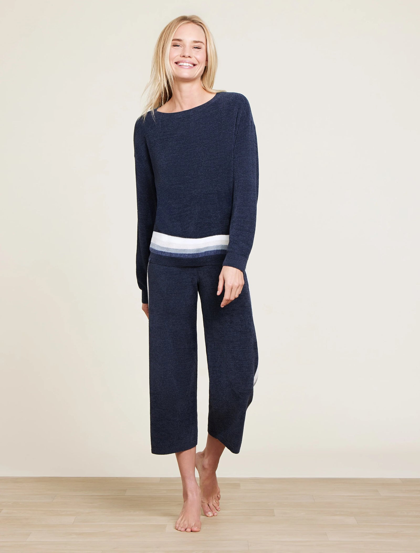 COZYCHIC ULTRA LITE MULTI STRIPE PULLOVER - Molly's! A Chic and Unique Boutique 