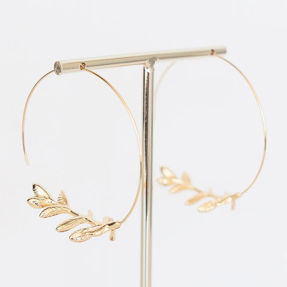 EMORY GOLD HOOP