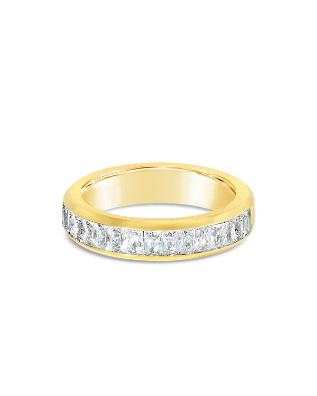 ETERNITY BAND RING GOLD - Molly's! A Chic and Unique Boutique 